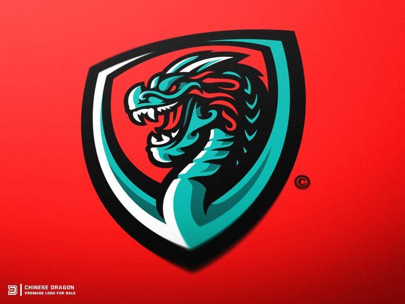 Cool Chinese Dragon Logo - Chinese Dragon Mascot Logo | Esports Logos | Logos, Esports logo ...