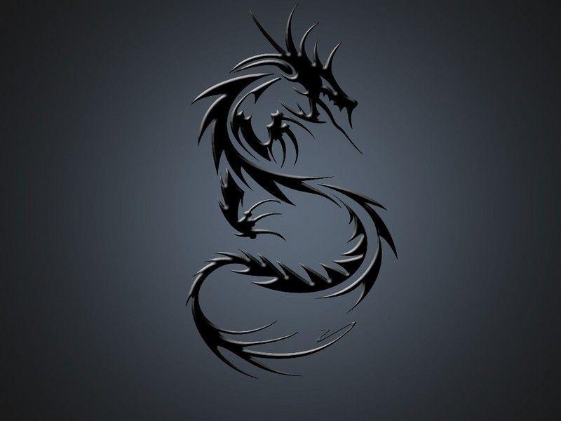 Cool Chinese Dragon Logo - Tribal Dragon Tattoo Design Ideas - The Xerxes