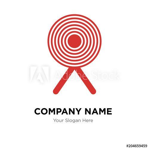 Target Company Logo - Target company logo design template, colorful vector icon