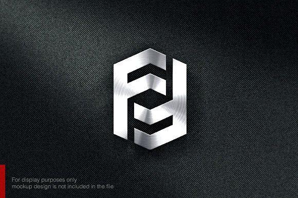 Black F Logo - Letter F Logo Logo Templates Creative Market