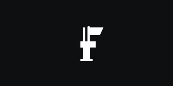 Black F Logo - 25+ Awesome F Letter Logo Designs For Inspiration - CreativeCrunk