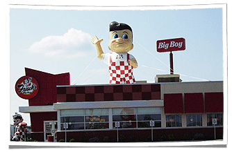 Freshes Restaurant Logo - Frisch's Big Boy Restaurants Top Off Promotions with Inflatable