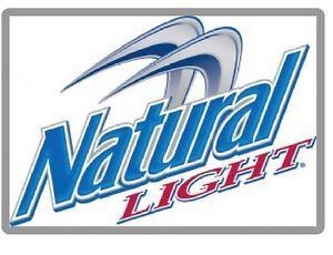 Light Beer Logo - Natural Light Beer Logo Refrigerator / Tool Box Magnet