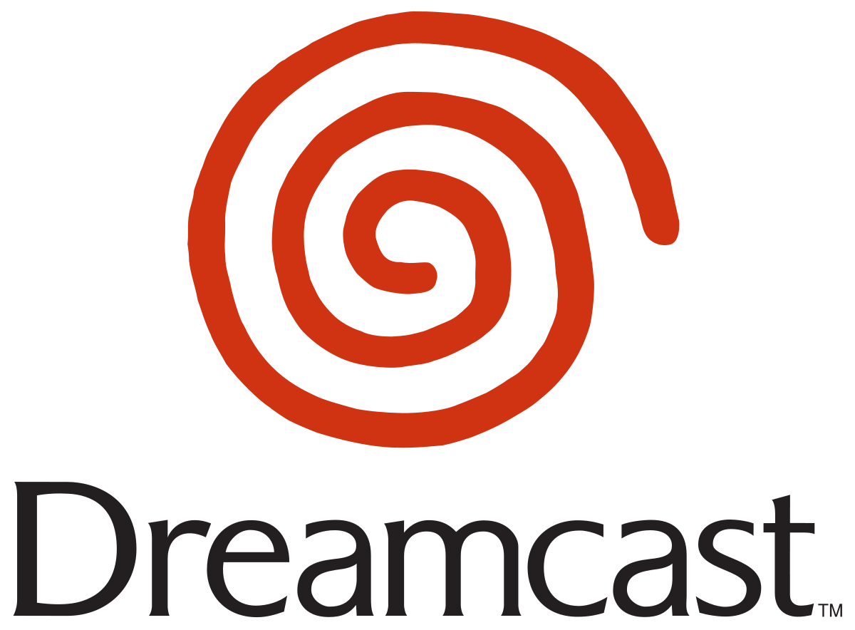 Black and White Famous PS Logo - Dreamcast