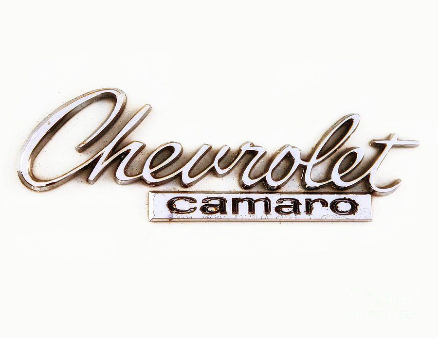 Chevy Camaro Logo - Chevrolet Camaro Emblem Photograph by Jerry Fornarotto