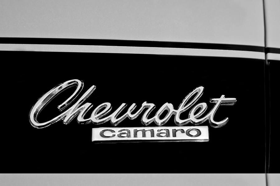 Chevy Camaro Logo - 1967 Chevrolet Camaro Emblem Photograph by Jill Reger