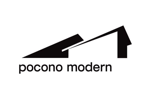 Modern Architect Logo - Pocono Modern logo. Architectural Logos. Logos, Logo design