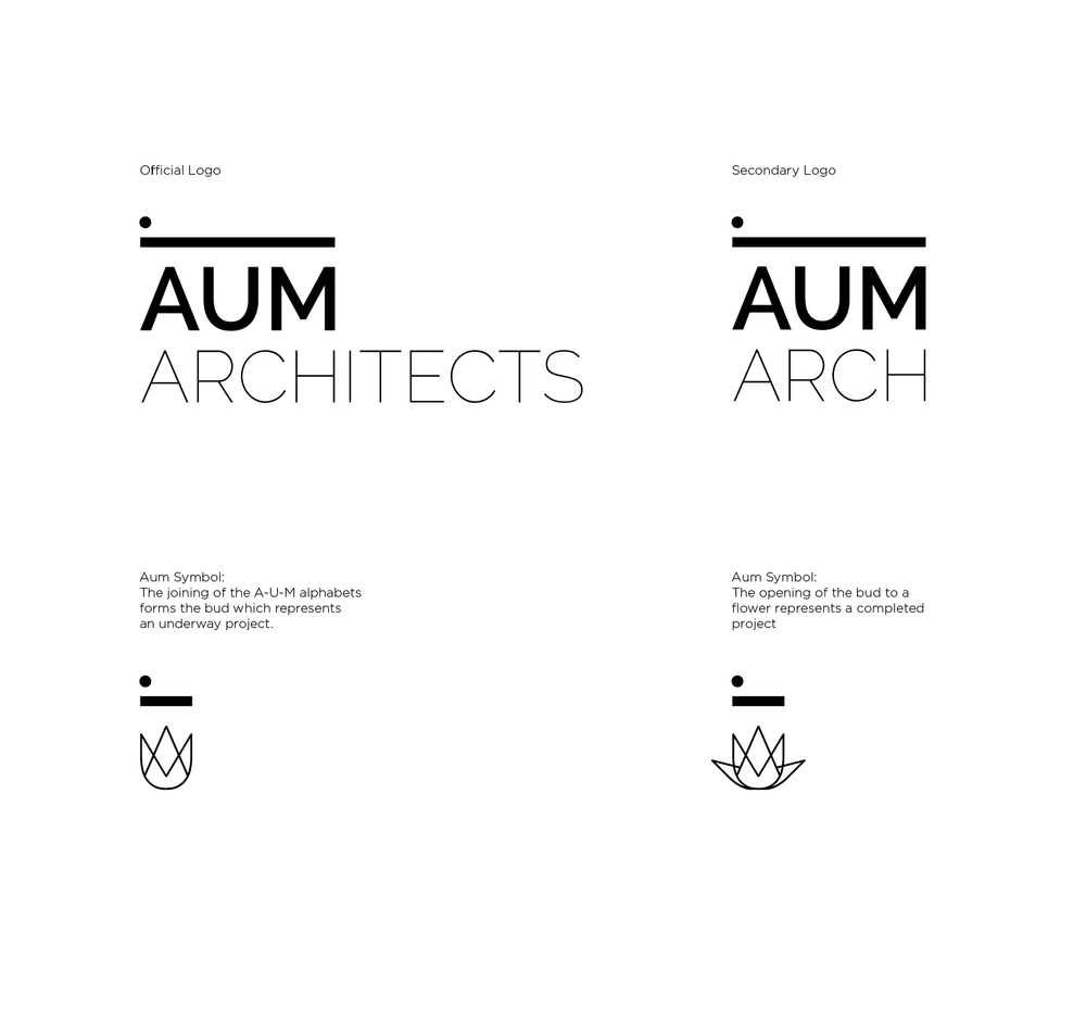 Modern Architect Logo - Aum Architects