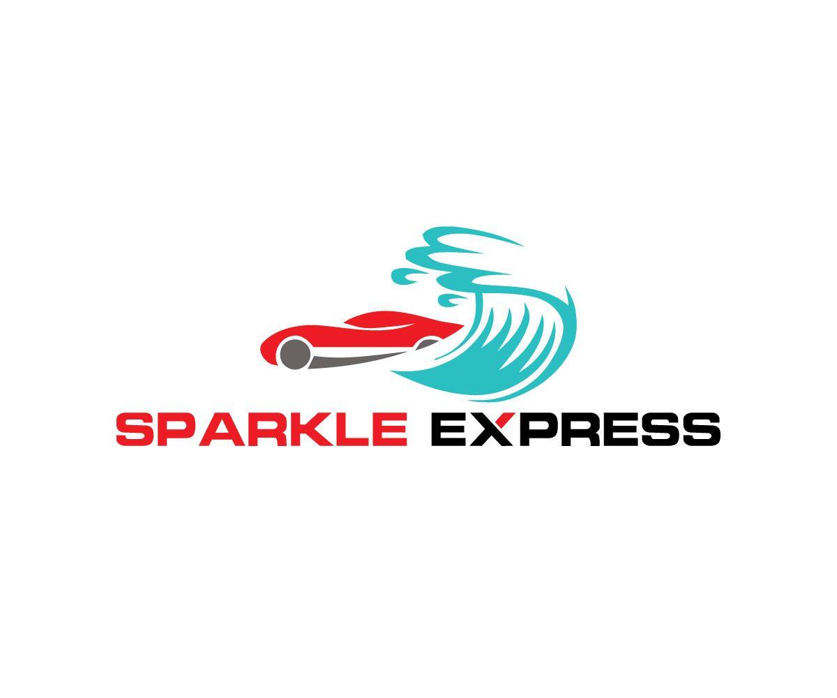 Express Automotive Logo - Serious, Professional, Automotive Logo Design for Sparkle Express