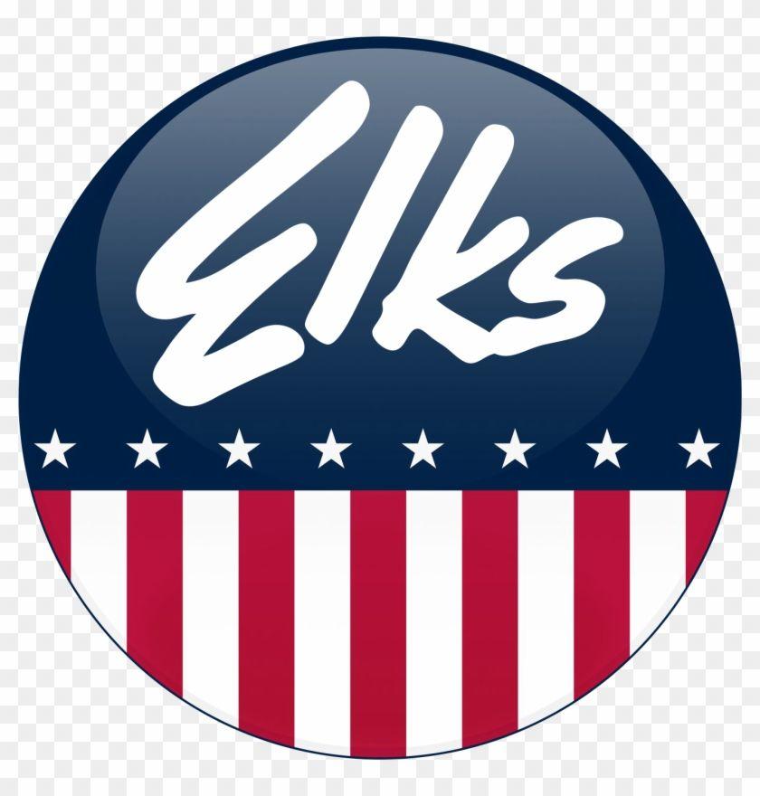 Elks Logo - Elks Usa Button Logo Png Transparent PNG Clipart