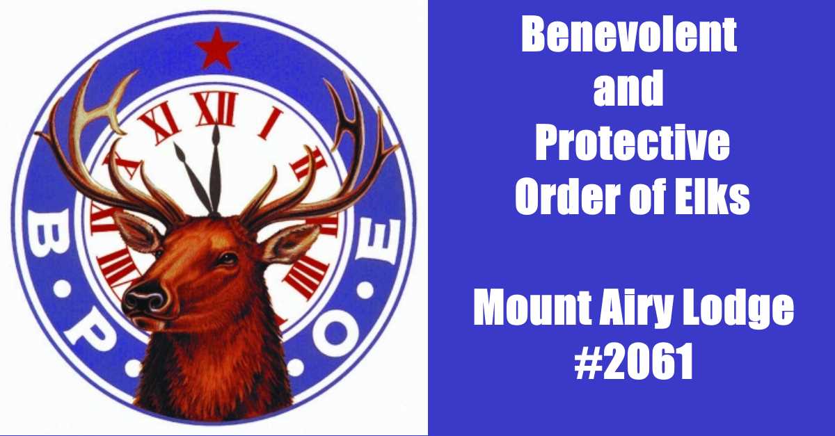 BPOE Logo - Mount Airy Elks Lodge #2061 Home