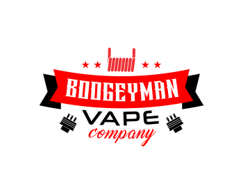 Vape Company Logo - Boogeyman Vape Company Logo Design