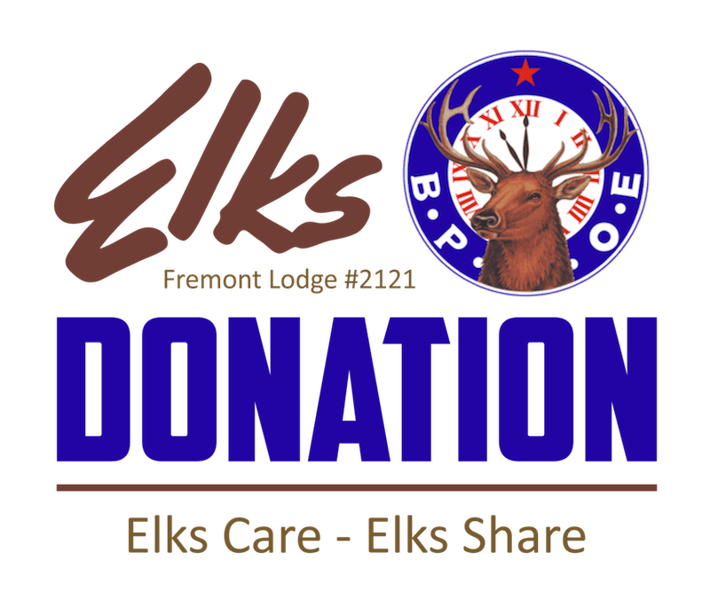 Elks Logo - Donation - $100.00 - Fremont Elks Lodge 2121
