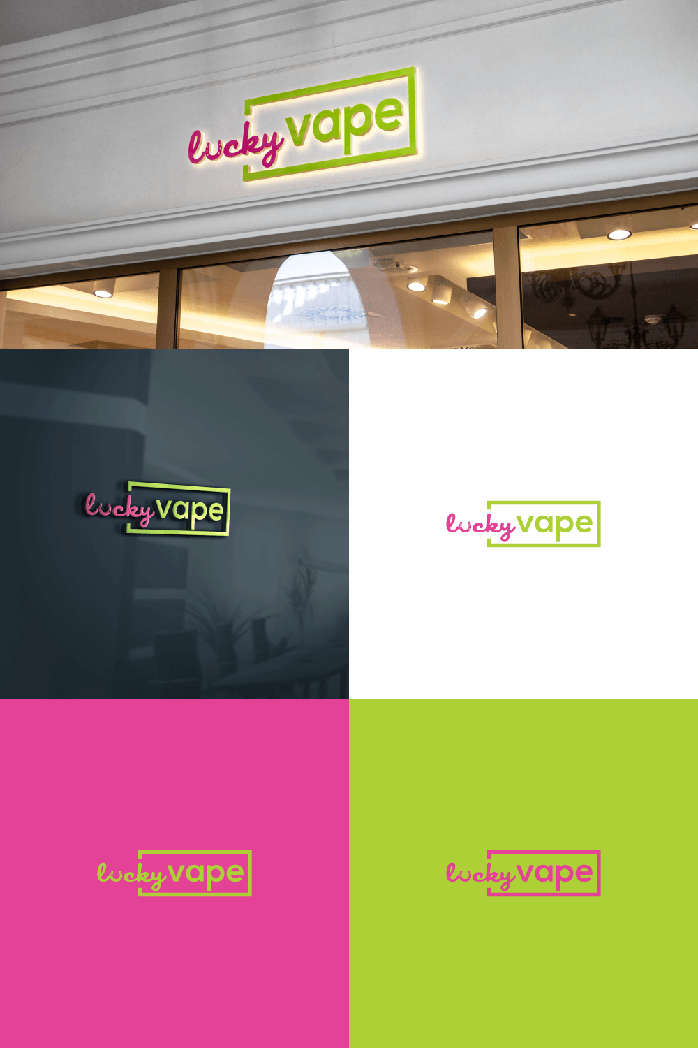 Vape Company Logo - Elegant, Upmarket, It Company Logo Design for LUCKY VAPE