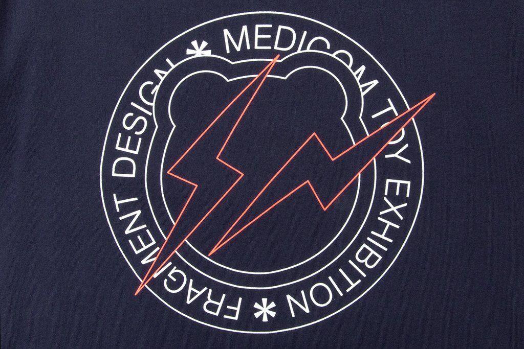 Fragment Design Logo - Medicom Toy x fragmentdesign Circle Logo - Navy – Feature Sneaker ...