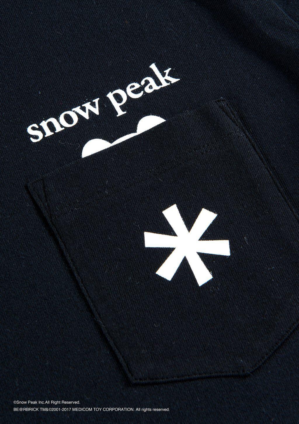 Snow Peak Logo - BE Pocket Tee Logo