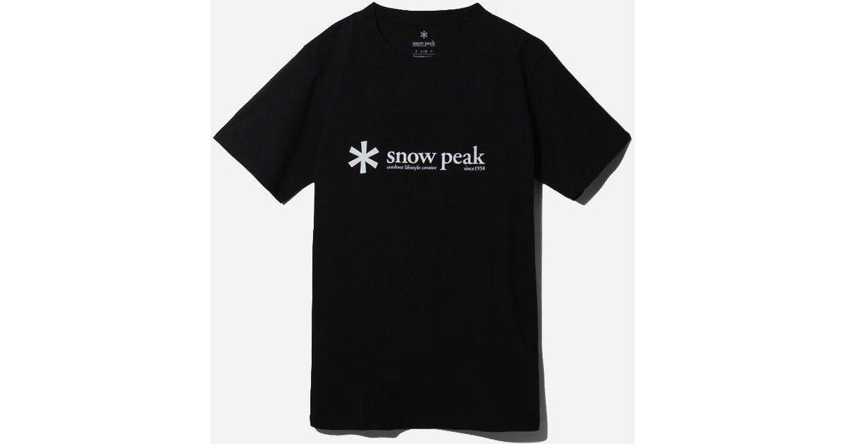 Snow Peak Logo - Lyst Peak 60th Logo T Shirt 1 In Black