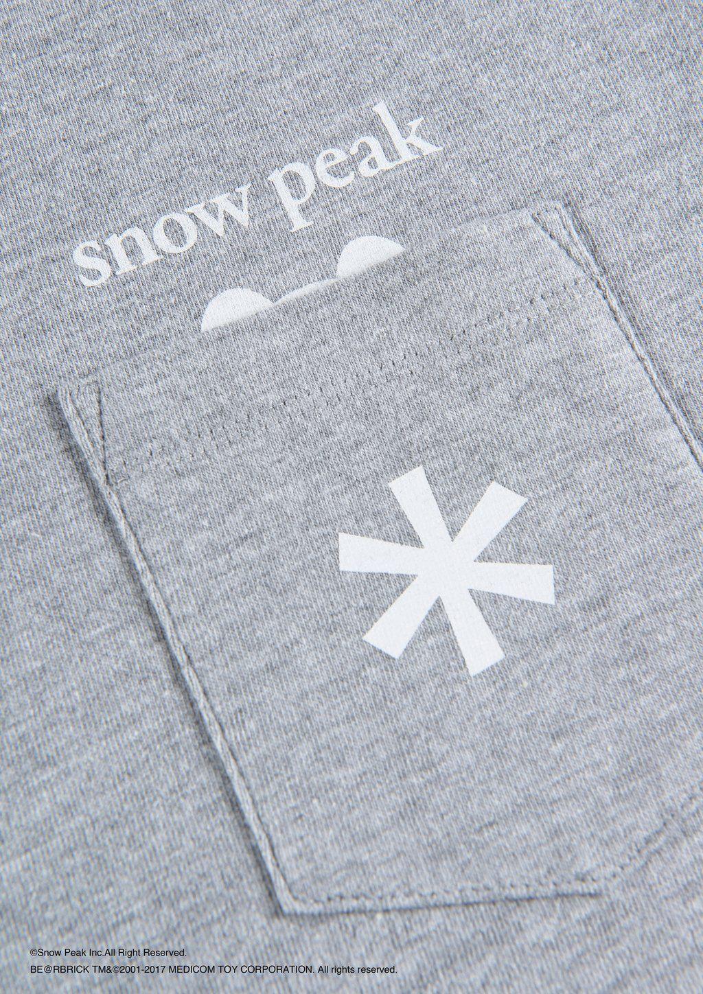 Snow Peak Logo - BE Pocket Tee Logo