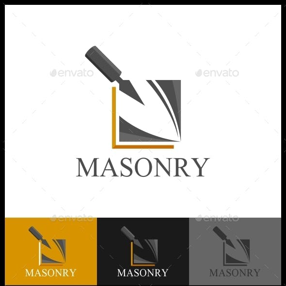 Masonry Logo - Masonry Logo Templates from GraphicRiver