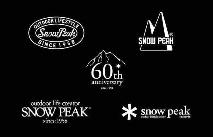 Snow Peak Logo - 60周年記念Logo年鑑貼紙｜ 雪諾必克＊ snow peak