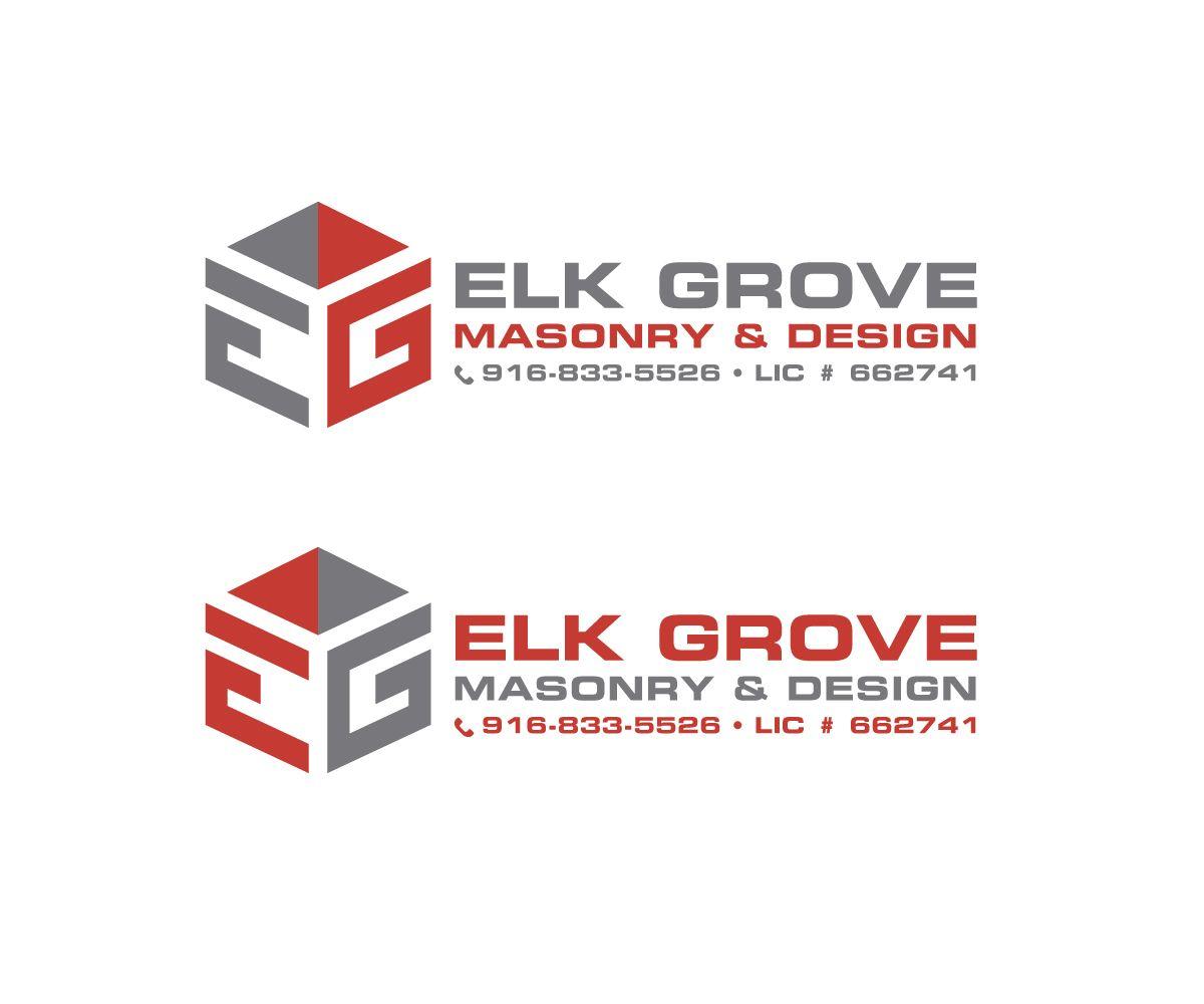 Masonry Logo - Bold, Modern, Masonry Logo Design for Elk Grove Masonry & Design