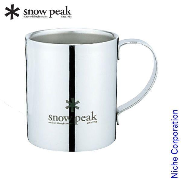 Snow Peak Logo - Niche Corporation: Snow Peak snow peak Snow Peak logo double mug 240 ...