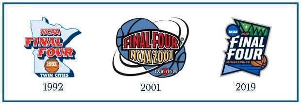 NCAA Basketball Logo - A look at the evolution of Final Four logos, from 1957 to 2019 ...