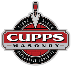 Masonry Logo - Cupps Masonry - Stone Block Decorative Concrete