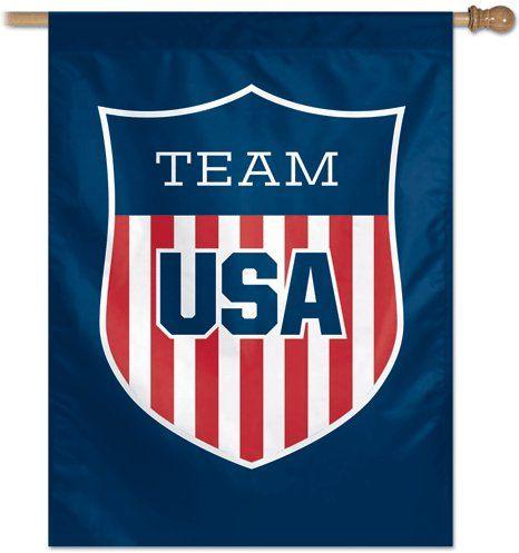 USA Banner Red White Blue Logo - Olympics Flags and Other Items - CRW Flags Store in Glen Burnie ...