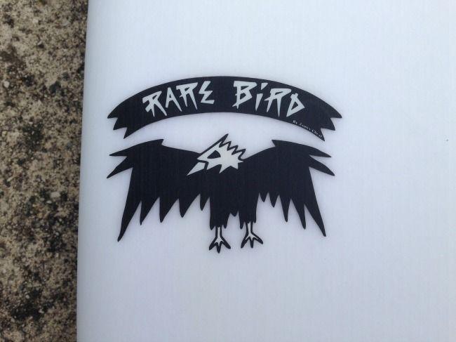 Rare Bird Logo - Chilli Rare Bird 6 - Zak Surfboards - Thornbury, Melbourne, Victoria