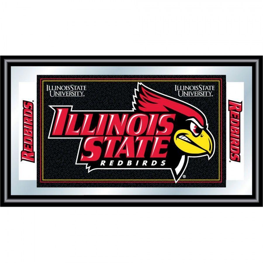 Vintage Illinois State University Logo - Trademark Global Illinois State University Logo and Mascot Framed ...