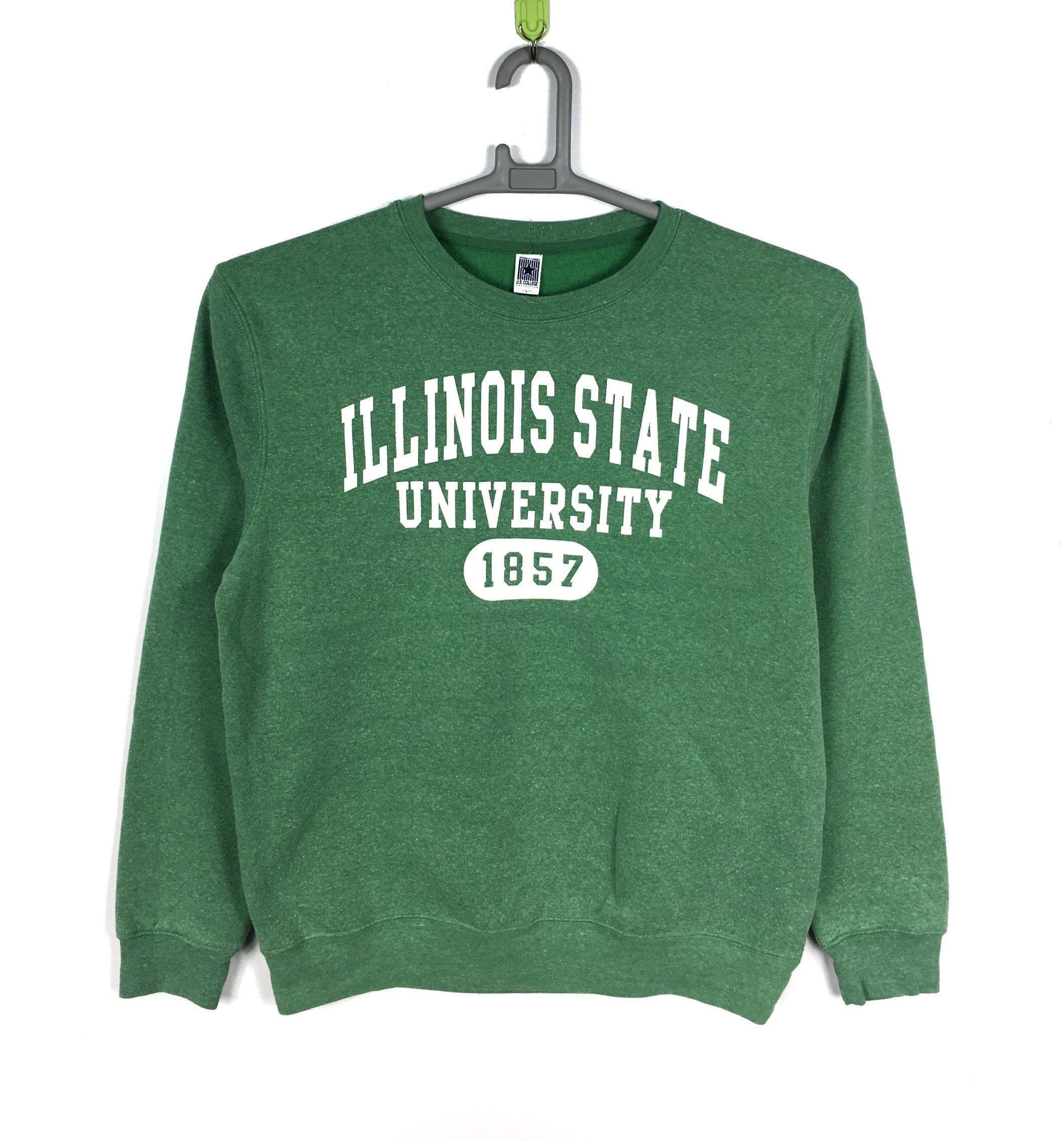 Vintage Illinois State University Logo - Vintage ILLINOIS State University Sweatshirt L size