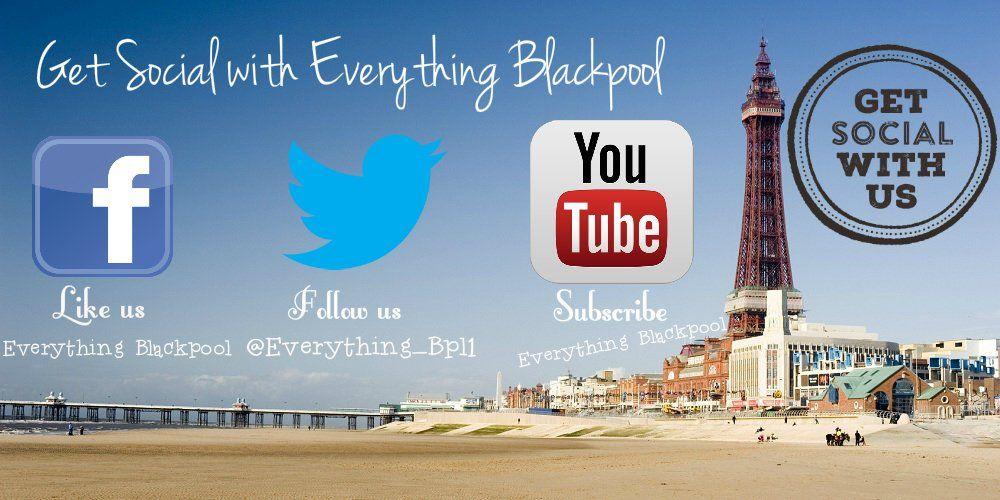 Follow Us On Everything Logo - Everything Blackpool