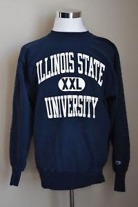 Vintage Illinois State University Logo - VINTAGE ILLINOIS STATE UNIVERSITY CHAMPION REVERSE WEAVE SWEATER