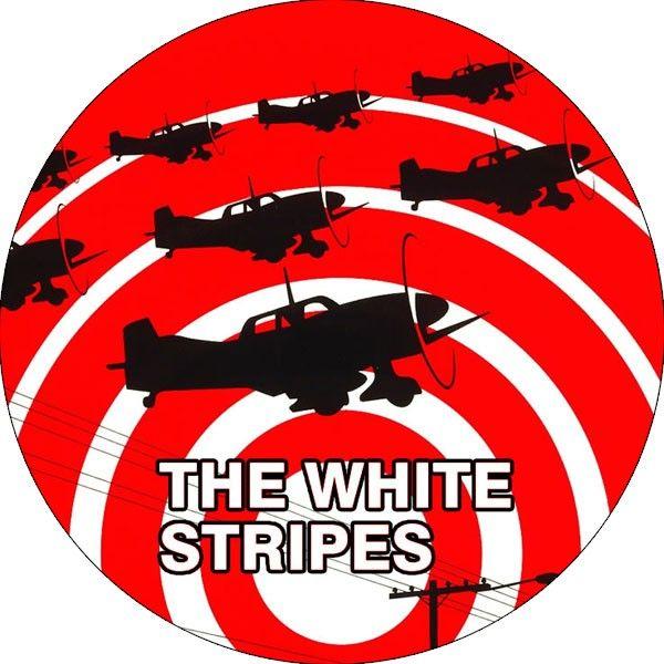 The White Stripes Logo - El Beasto Shop White Stripes Magnet