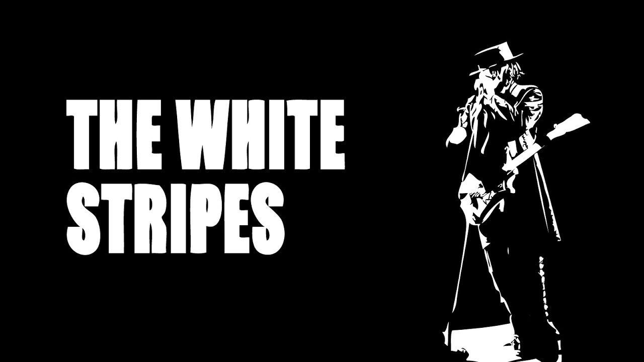 The White Stripes Logo - The White Stripes - The Hardest Button to Button GUITAR BACKING ...