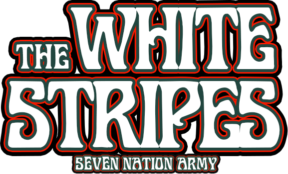 Red and White Stripes Logo - The White Stripes | 7 Nation Army | DIVISION PARIS