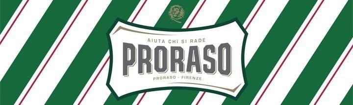 Red and Green Product Logo - Comparing Proraso, Red, White & Blue Close Shave