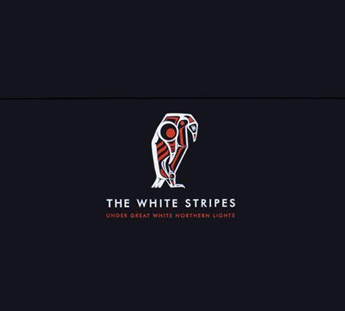 white stripes logo