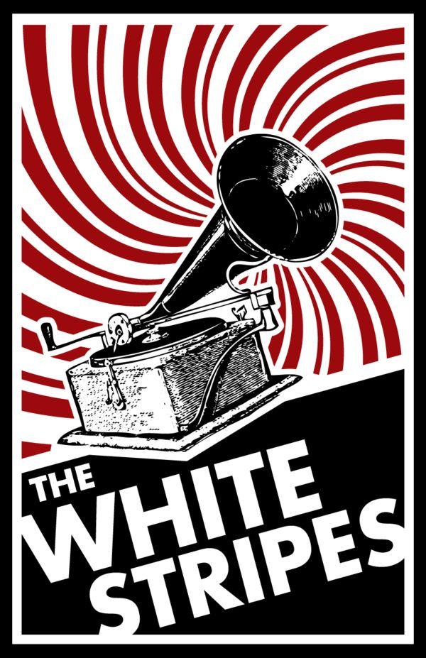 The White Stripes Logo - The White Stripes White Stripes' music is such an inspiration