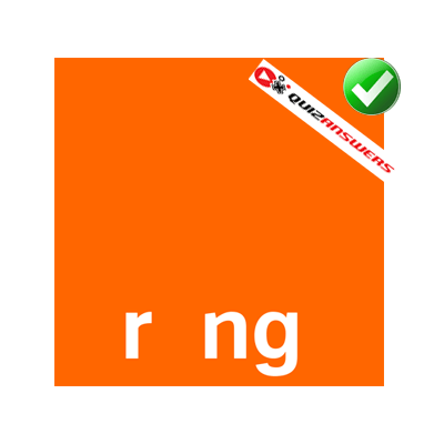 Orange and White Brand Logo - Orange square Logos