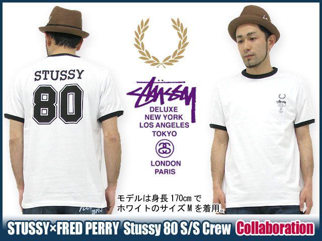 Stussy 80 Logo - ice field: Stussy STUSSY×FRED PERRY Stussy 80 shirt short sleeve ...