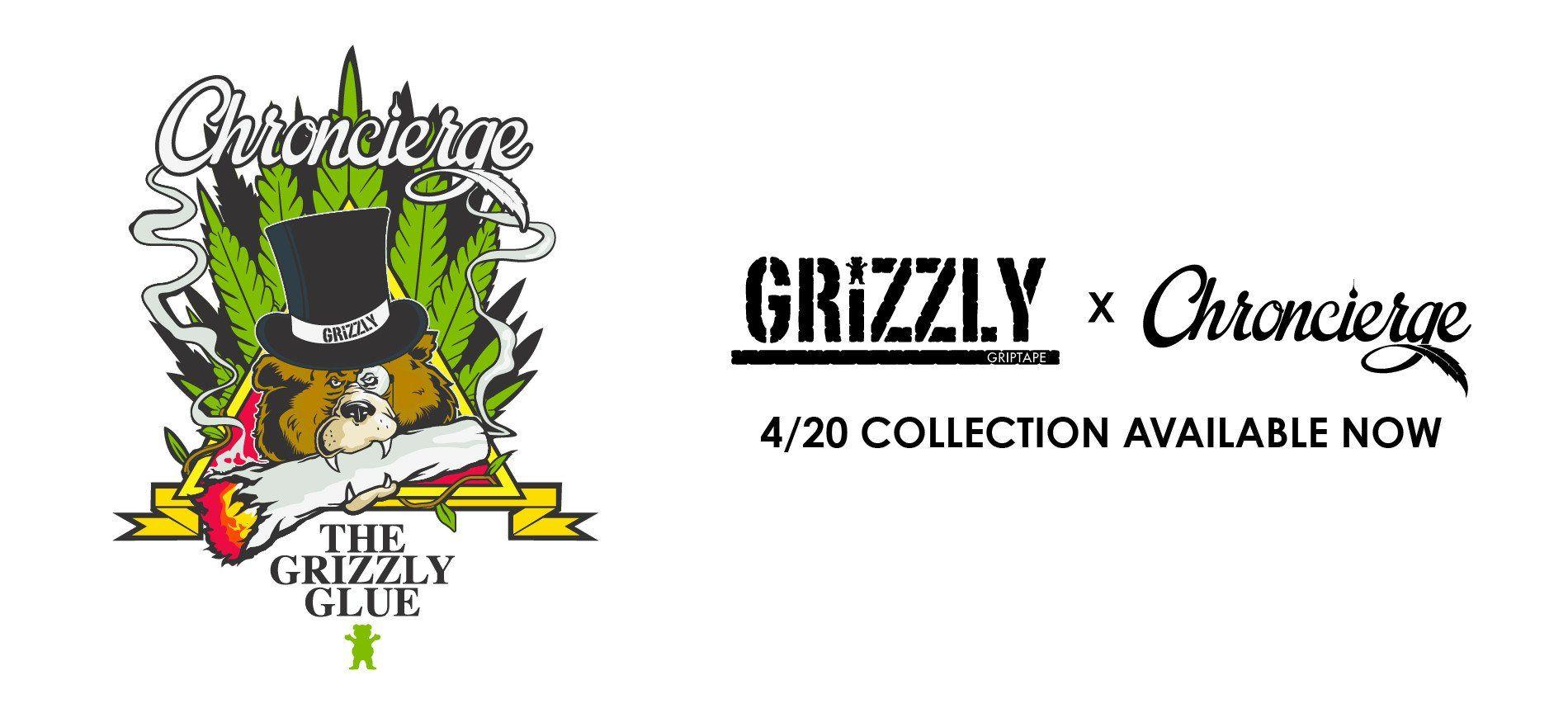 Grizzly Grip Tape Logo - Grizzly Griptape x Chroncierge Presents The Grizzly Gule Marijuana
