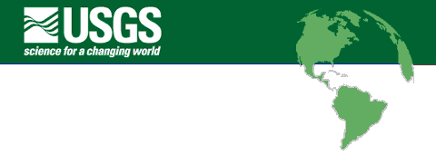 USGS Logo - DEBRIS-FLOW HAZARDS IN AREAS AFFECTED BY THE JUNE 27, 1995