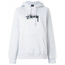 Stussy 80 Logo - Stussy logo hoodie grey Composition:Polyester 20%/Composition:Cotton ...