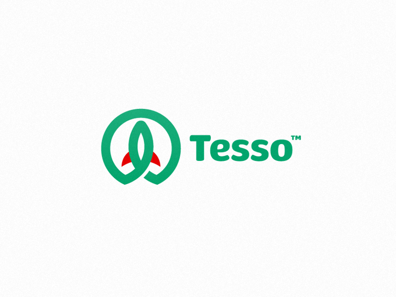 Oval Shape Design Logo - Tesso | Logo design by simc | Dribbble | Dribbble