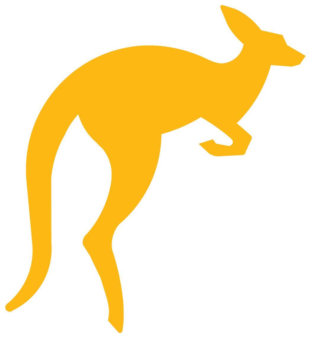 Australia Kangaroo Logo - Media Kit - Austin College