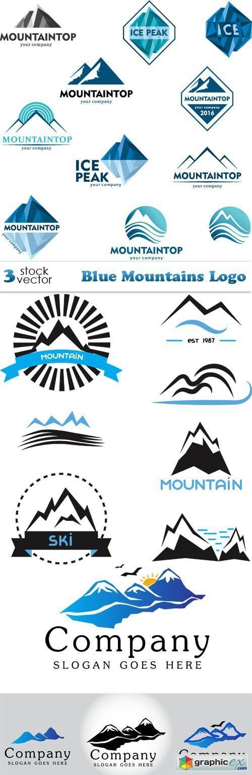 3 Blue Mountains Logo - Blue Mountains Logo stock images | Web graphics theme wp free ...