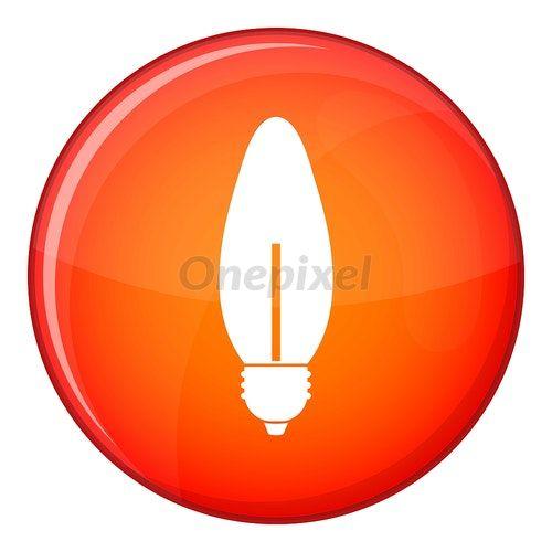 Oval Shape Design Logo - Lamp oval shape icon, flat style - 4052258 | Onepixel