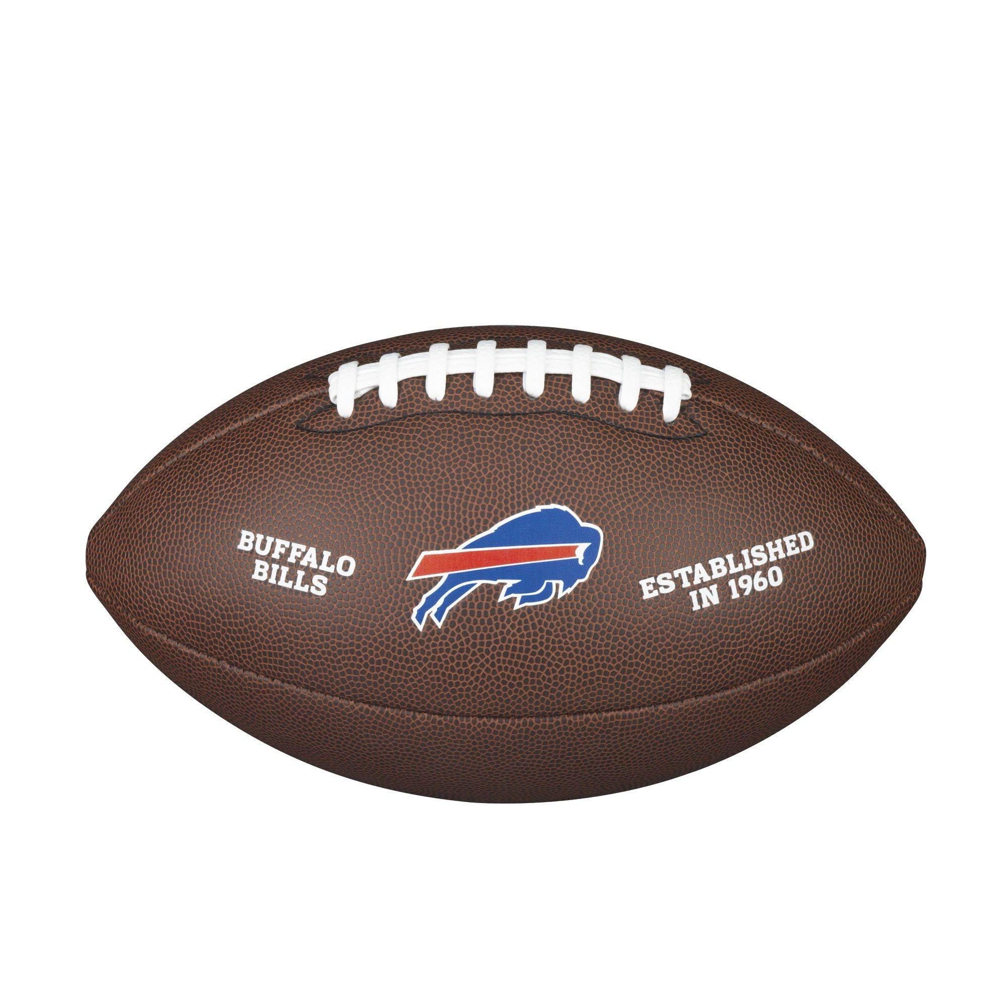 Bills Football Logo - NFL TEAM LOGO COMPOSITE FOOTBALL - OFFICIAL, BUFFALO BILLS | Wilson ...